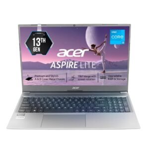 acer Aspire Lite, 13th Gen Intel Core i3-1305U, 8GB RAM