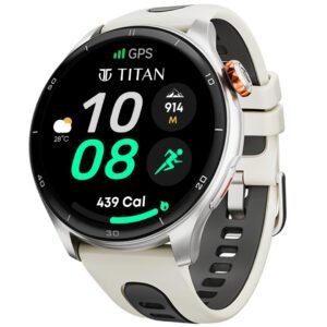 Titan Celestor 1.43" AMOLED Smart Watch with Built-in GPS, Advanced