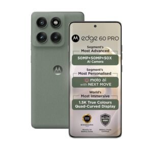 Motorola Edge 60 Pro 5G (Pantone Shadow, 8GB RAM, 256GB Storage)